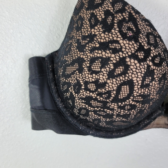 Victoria’s Secret Plunge plongeant BraSz 34BPush Up Underwired Black - Picture 5 of 5